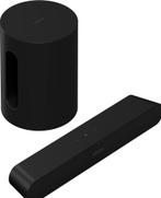 OP VOORRAAD: Sonos Beam Gen 2 + Sub Mini - Zwart, Subwoofer, Ophalen of Verzenden, Zo goed als nieuw, Sonos
