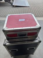 Rode Flightcases voor bijvoorbeeld lichttafel, Muziek en Instrumenten, Ophalen, Gebruikt
