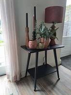 Vintage tafeltje op wieltjes, Ophalen, Vintage, 55 tot 75 cm, Zo goed als nieuw