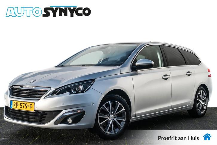 Peugeot 308 SW 1.2 PureTech Allure | Org NL | Trekhaak | Pan, Auto's, Peugeot, Bedrijf, Te koop, ABS, Achteruitrijcamera, Airbags