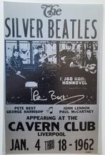 The Beatles Pete Best Handtekening Foto Gesigneerd, Verzamelen, Muziek, Artiesten en Beroemdheden, Gesigneerd, Foto of Kaart, Ophalen of Verzenden