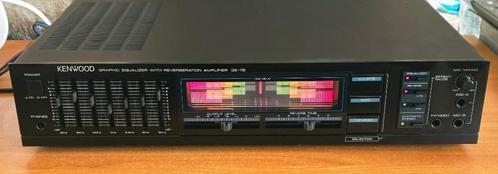 Vintage Kenwood GE-75 Stereo grafische equalizer (1986), Audio, Tv en Foto, Stereo-sets, Gebruikt, Overige merken, Losse componenten