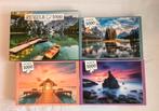 4 Puzzels, Ophalen of Verzenden, 500 t/m 1500 stukjes, Zo goed als nieuw, Legpuzzel