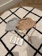 ZGAN 2x beige & bruin zonnehoed hoed baby zomer buiten 1-2Y, Jongetje of Meisje, Hoed, H&M, Ophalen of Verzenden