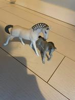 Schleich Horse Club paarden setje, Ophalen of Verzenden, Zo goed als nieuw, Paard, Beeldje of Figuurtje