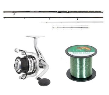 NIEUW Set Feeder Intruder 3,90 M 30-80 G + Molen 6000 + Lijn beschikbaar voor biedingen