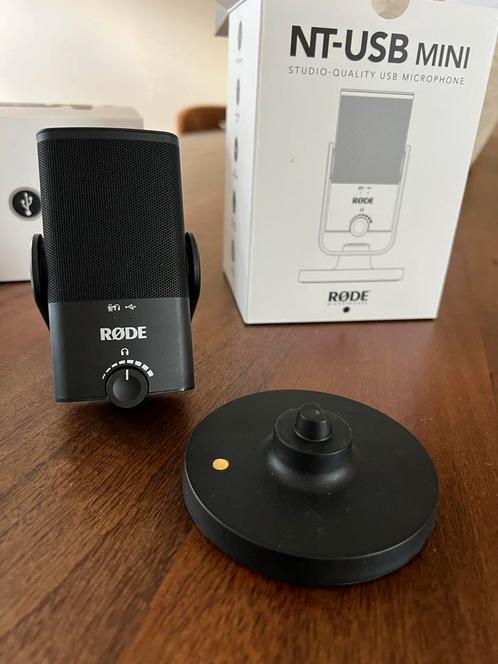 RØDE NT-USB Mini Studiomicrofoon, Muziek en Instrumenten, Microfoons, Zo goed als nieuw, Studiomicrofoon, Ophalen of Verzenden