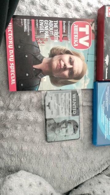 Doos + promotiemateriaal Wolfenstein 2 beschikbaar voor biedingen