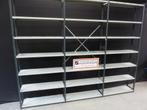 Stalen stellingkast / stelling / legbordstelling 30cm diep, Gebruikt, Bruynzeel, Onbekend, Ophalen of Verzenden