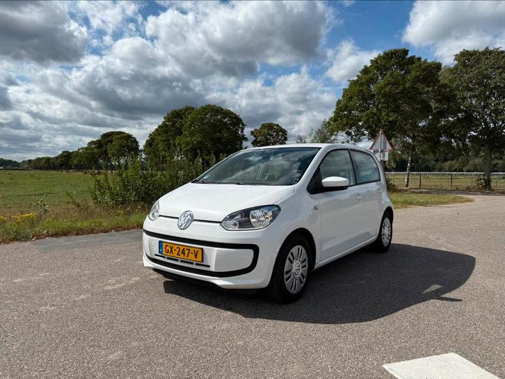 Volkswagen up! 1.0 44KW/60PK 3-DRS 2015 Wit, Auto's, Volkswagen, Particulier, up!, Airconditioning, Bluetooth, Boordcomputer, Centrale vergrendeling