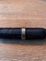 Ring Bossia - Titanium - 14 karaat - Diamant, Ophalen, Zo goed als nieuw, 17 tot 18, Dame