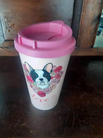 Isolatiebeker met Bulldog Design   beschikbaar voor biedingen