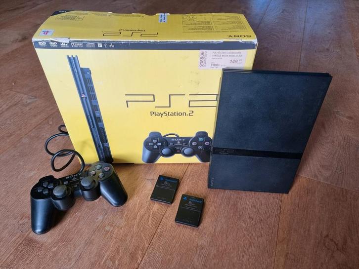 Playstation 2 Slim | Controller | HDMI & USB Converter, Spelcomputers en Games, Spelcomputers | Sony PlayStation 2, Zo goed als nieuw