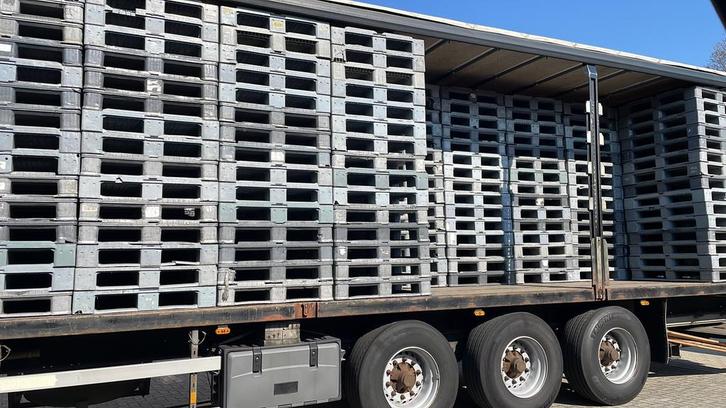 Gezocht kunstof kunststof plastic pallets partijen, Doe-het-zelf en Verbouw, Hout en Planken, Zo goed als nieuw, Pallet, Overige houtsoorten