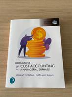 Horngren’s cost accounting, Boeken, Ophalen of Verzenden, Zo goed als nieuw