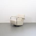 1 Leolux Scylla crême motief stof Lage rug, Niet ingevuld, Ophalen of Verzenden, Zo goed als nieuw, Niet ingevuld