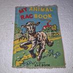 Stoffen my animal rac book  boekje jaren 60 zie foto's, Boeken, Kinderboeken | Jeugd | 10 tot 12 jaar, Ophalen of Verzenden, Zo goed als nieuw