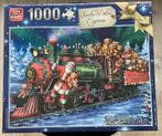 King 1000 stukjes puzzel Santa Polar Express, NIEUW, Ophalen of Verzenden, 500 t/m 1500 stukjes, Nieuw, Legpuzzel