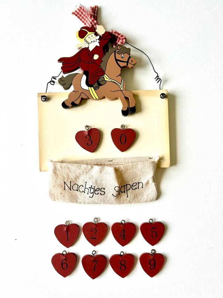 Sinterklaas Aftelkalender, Diversen, Sinterklaas, Zo goed als nieuw, Ophalen of Verzenden