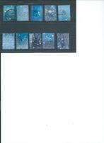 2530-2539 Decemberzegels. Gestempeld, Ophalen of Verzenden, Na 1940, Gestempeld