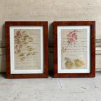 Sale 2 lijstjes samen €19 set A *tres belle*, Verzenden