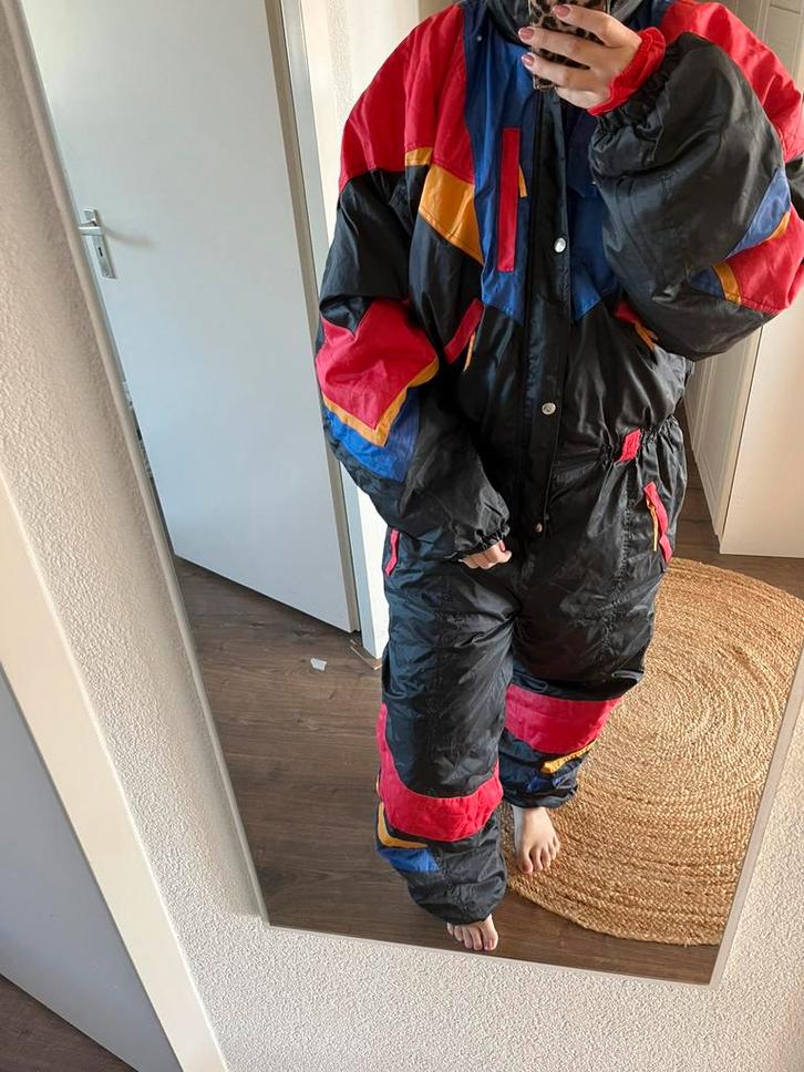 Fout vintage retro skipak maat xxl, Kleding | Heren, Wintersportkleding, Zo goed als nieuw, Pak, Ophalen of Verzenden