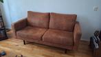 Tweezitsbank cognac, Ophalen, Kunststof, Gebruikt, 150 tot 200 cm