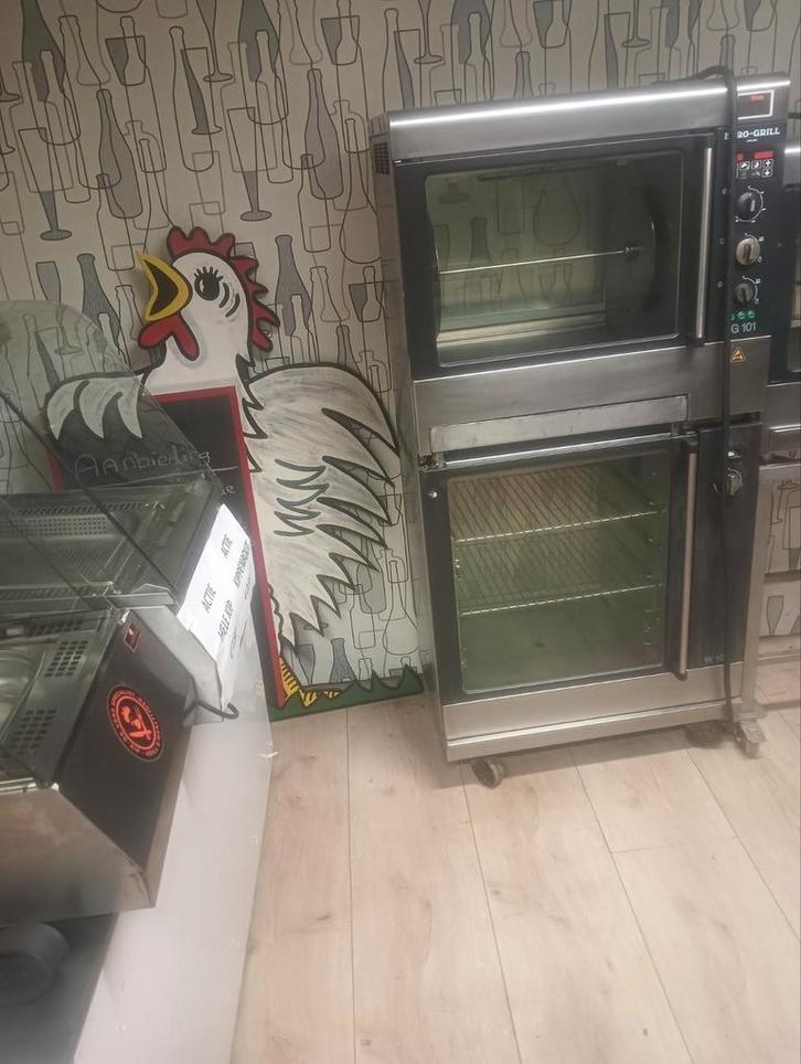 Kippengrill,kippengrill,1250ex,zoals ingeruild,compleet, Zakelijke goederen, Horeca | Keukenapparatuur, Ophalen of Verzenden