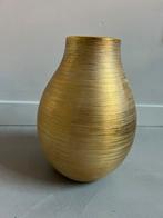Zara Home vaas goud - 25 cm hoog, Huis en Inrichting, Ophalen, Zo goed als nieuw, Overige kleuren, Minder dan 50 cm