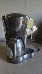 Koffiezetapparaat met heet water functie, Afneembaar waterreservoir, Gebruikt, Koffiemachine, Gemalen koffie