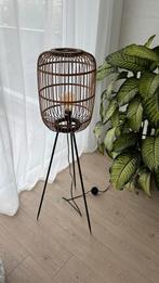 Rotan Staande Lamp - Sfeervol & Modern, Huis en Inrichting, Lampen | Vloerlampen, Ophalen, Zo goed als nieuw, Hout, 100 tot 150 cm