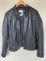 Goosecraft jas ZGAN | M | Zwart | Schapenleer | 'Fred Biker', Maat 48/50 (M), Zwart, Goosecraft, Ophalen of Verzenden