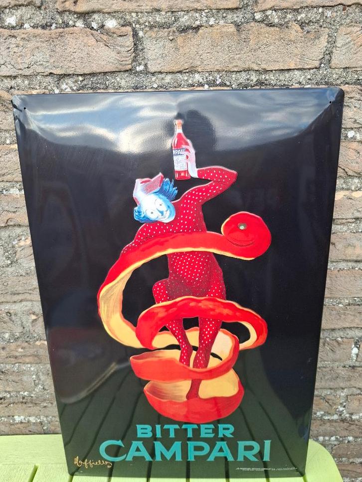 Prachtig groot reclamebord Campari, Verzamelen, Merken en Reclamevoorwerpen, Nieuw, Reclamebord, Ophalen of Verzenden