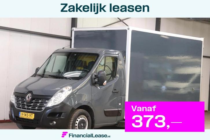 Renault Master 170PK AUTOMAAT PAARDENWAGEN LOWLINER VERKOOPW, Auto's, Bestelauto's, Bedrijf, Lease, Financial lease, ABS, Airconditioning