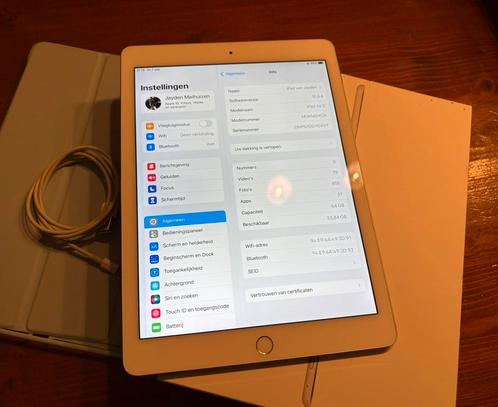 Ipad Air 2, Computers en Software, Apple iPads, Gebruikt, Apple iPad Air, Wi-Fi, 10 inch, 64 GB, Wit, Ophalen of Verzenden