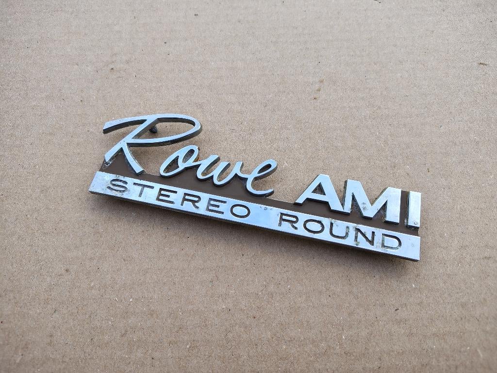 Embleem Rowe-AMi JBM / Tropicana (1963) jukebox, Verzenden, Gebruikt, 1950 tot 1960, Seeburg