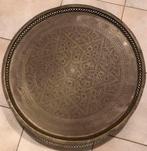 Antieke zware koperen theetafel, Ophalen of Verzenden