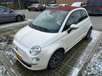 Fiat 500C 0.9 85pk Turbo Twinair 2013 Wit, Auto's, 31 €/maand, Cabriolet, Wit, Overige kleuren