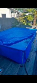 Bestway zwembad met alles erop en eraan 1 x in gezwommen, Ophalen, Zo goed als nieuw, Opzetzwembad, 200 tot 400 cm