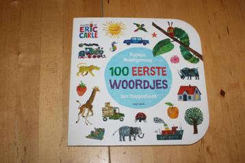 Rupsje nooitgenoeg 100 eerste woordjes, Eric Carle karton beschikbaar voor biedingen