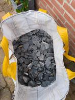 Leisteen in zak, Ophalen, Nieuw, Kei, Grijs