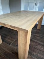 Tafel gestoomd eiken (180,0 x100,5 / hoog 78,0), Ophalen, Gebruikt, Eikenhout, 50 tot 100 cm