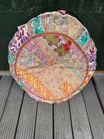 Indiaase poef (bohemian), Huis en Inrichting, Banken | Voetenbanken en Poefen, Ophalen, Nieuw, Rond, 75 tot 100 cm