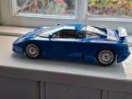 Bugatti GB, schaal 1:18,, blauw, Hobby en Vrije tijd, Modelauto's | Overige schalen, Ophalen of Verzenden, Nieuw, Auto