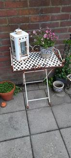 Brocante tuintafeltje / plantentafeltje, Tuin en Terras, Gebruikt, Ophalen