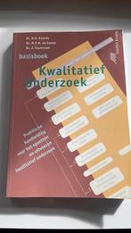 D.B. Baarda - Basisboek kwalitatief onderzoek, D.B. Baarda; M.P.M. de Goede; J. Teunissen, Nederlands, Ophalen of Verzenden, Zo goed als nieuw