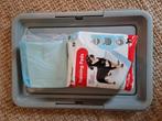 Puppy training pads en pad houder maat S, Ophalen, Zo goed als nieuw