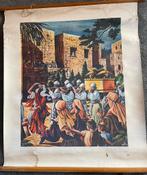 Schoolplaat 22: David danst voor de Ark, Antiek en Kunst, Ophalen of Verzenden