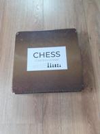 Luxe schaakspel in blik *NIEUW*, Een of twee spelers, NL, Ophalen of Verzenden, @