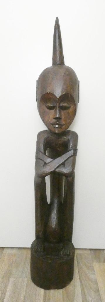 Houten Congolese voorouderfiguur [9999] beschikbaar voor biedingen